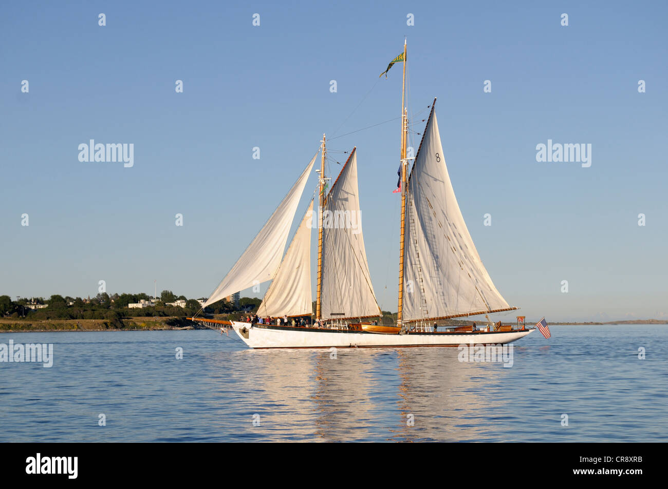 Der Schoner Zodiac, Victoria, Vancouver Island, British Columbia, Kanada Stockfoto