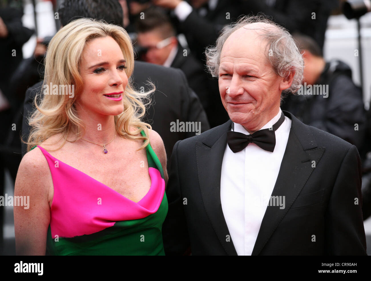 Geraldine Danon und Philippe Poupon Ankunft bei der Vous N'Avez Encore Rien Vu-Gala-Vorführung in Cannes Film Festival Stockfoto