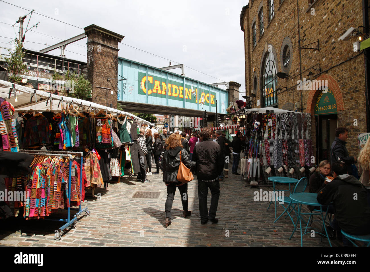 Camden Lock, Camden Town, London, England, Vereinigtes Königreich Stockfoto