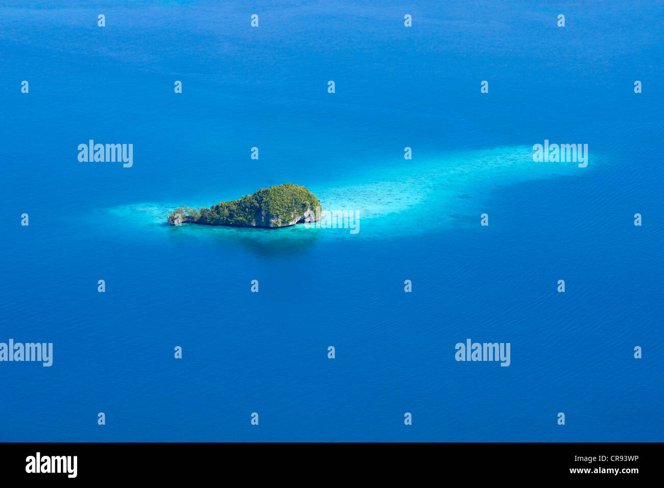 Rock Island, Palau Stockfoto