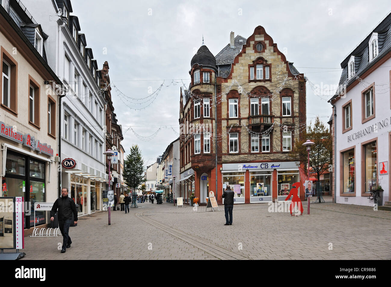 Haus, erbaut 1907, Merzig, Saarland, Deutschland, Europa ...