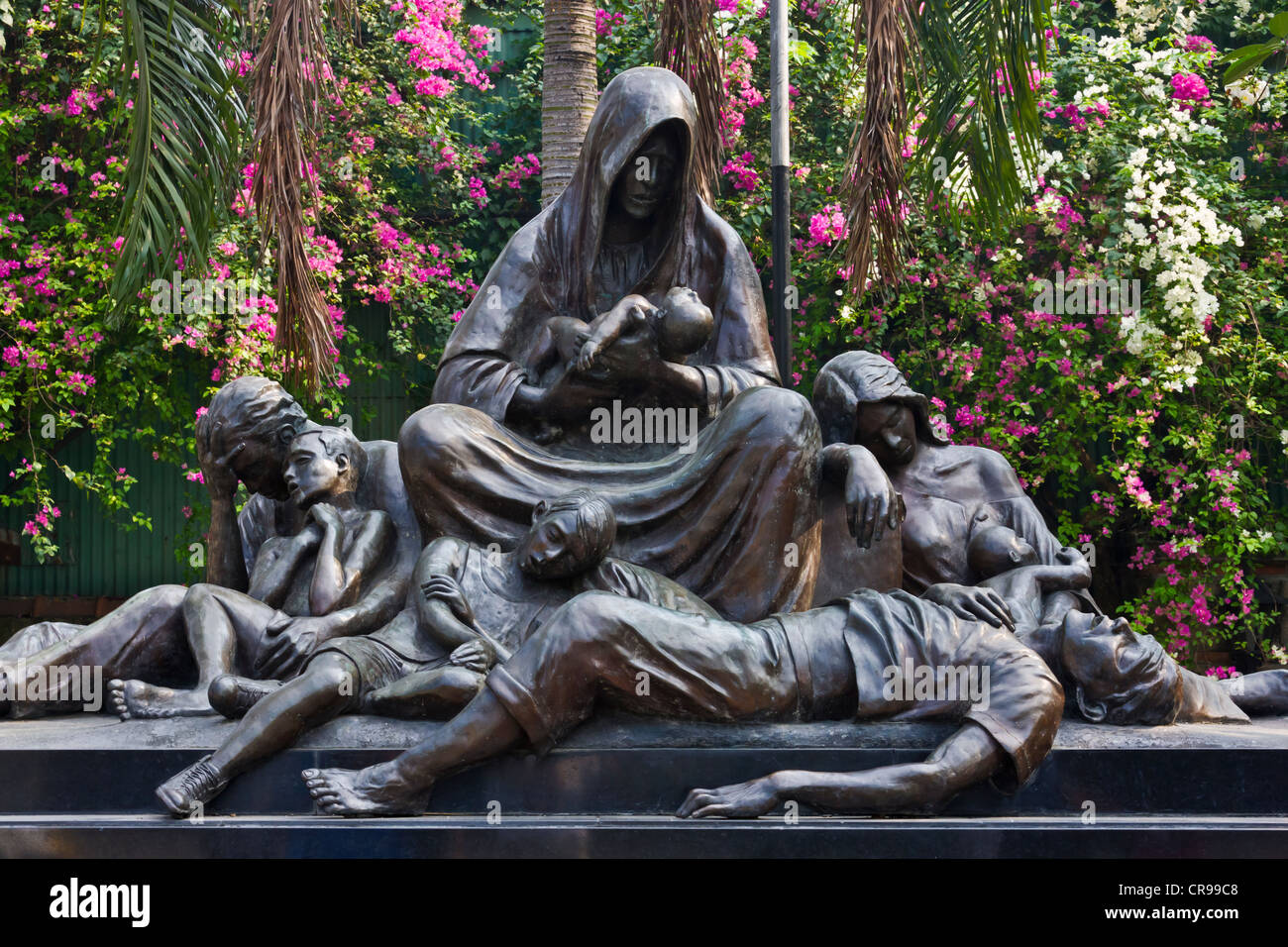 Bronzestatue, Manila, Philippinen Stockfoto