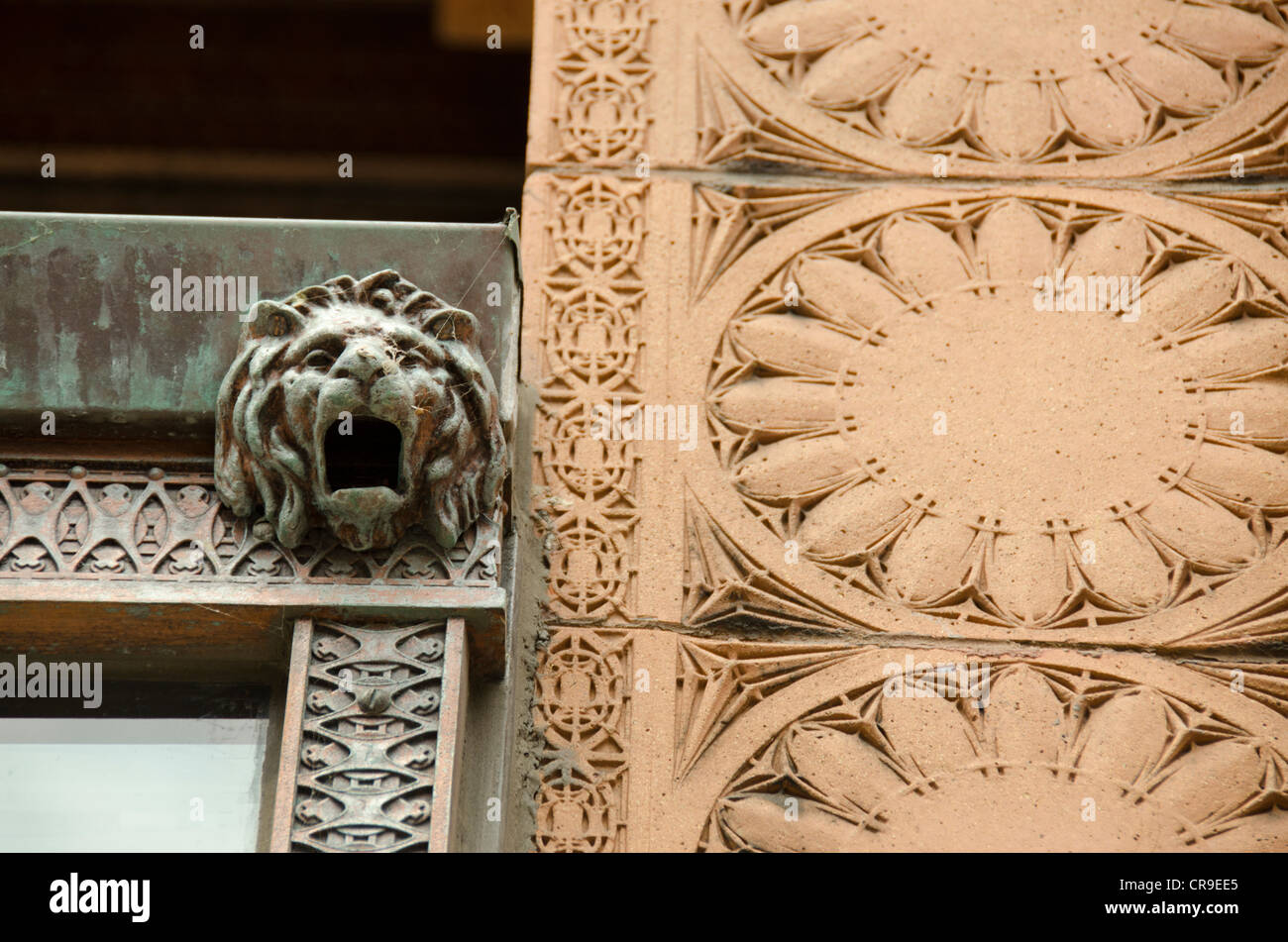 New York, Buffalo. historischen Garantie Gebäude C 1894-95 (aka prudential Building), National Historic Landmark. Stockfoto