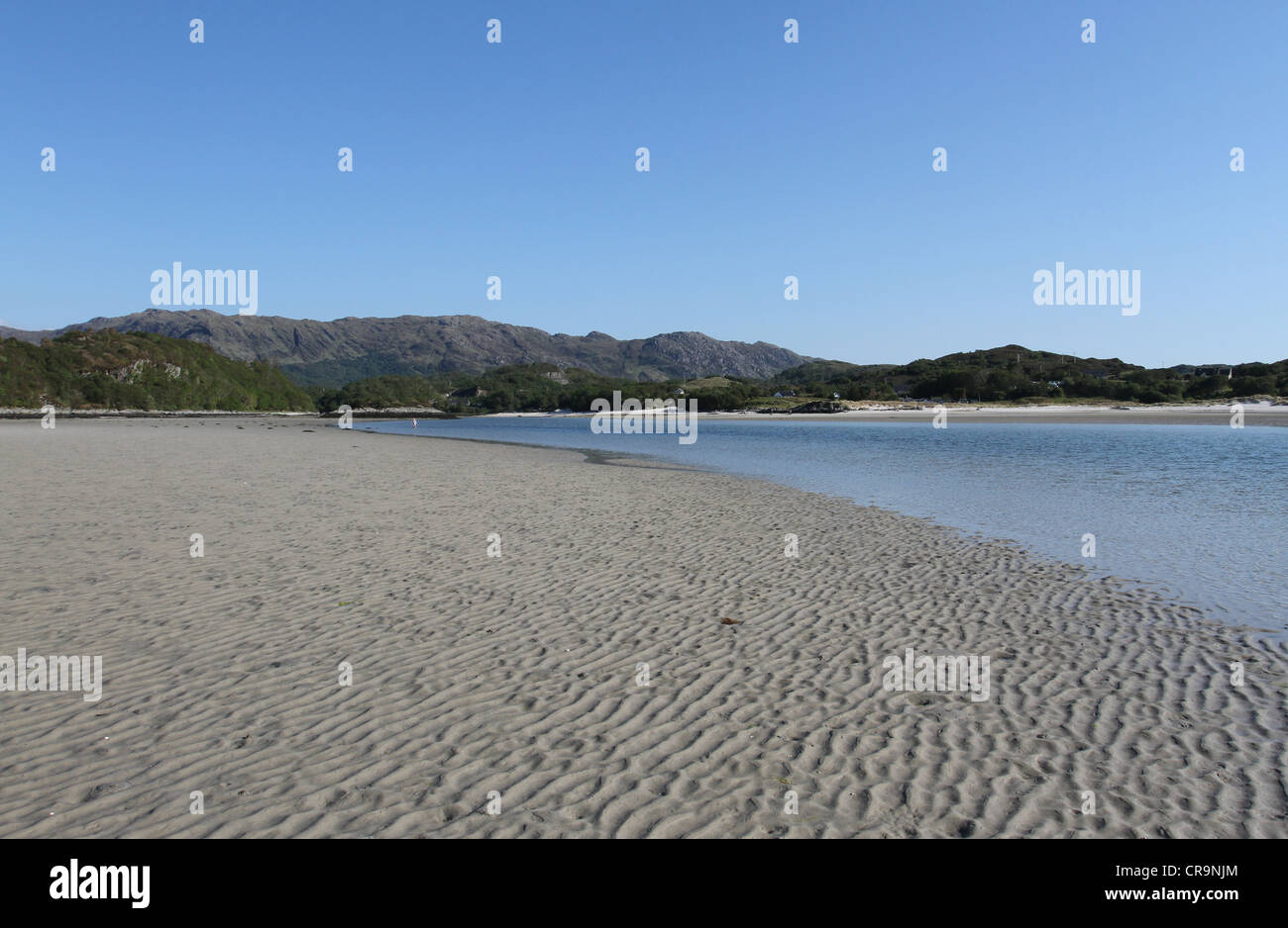 Silver Sands von Morar Schottland Mai 2012 Stockfoto