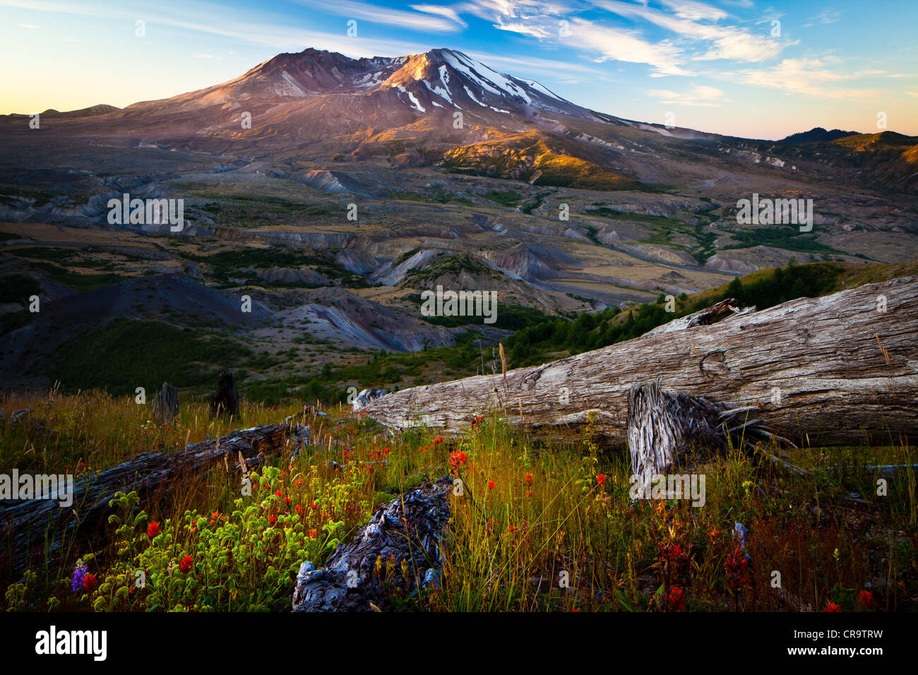 Mount St. Helens National Volcanic Monument Stockfoto
