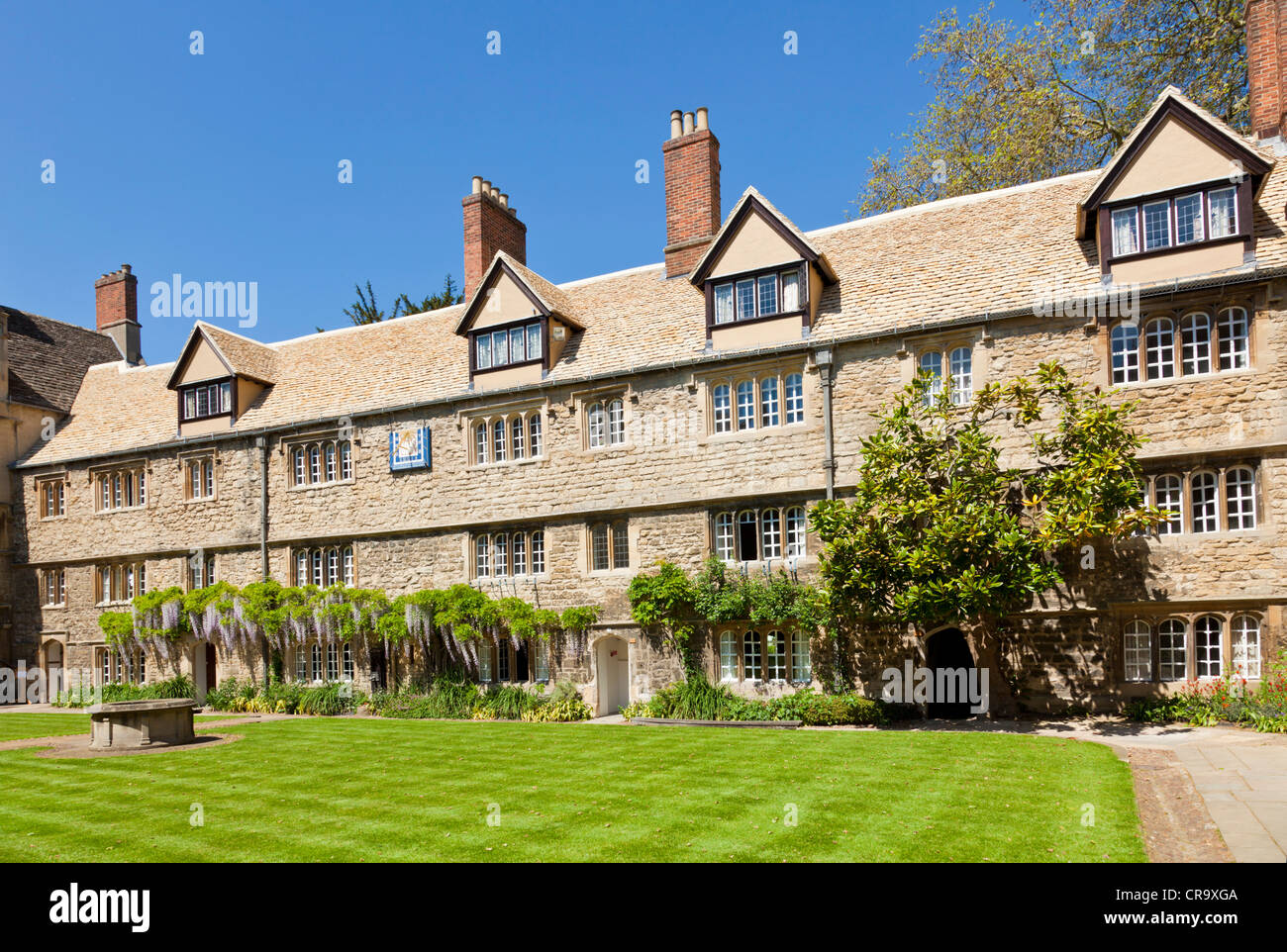 St Edmund Hall College Quad Oxford University Oxfordshire England UK GB EU Europa Stockfoto