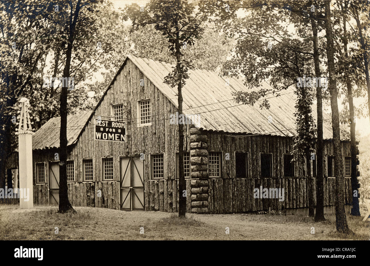 Ruheraum für Frauen-Holzbau Stockfoto