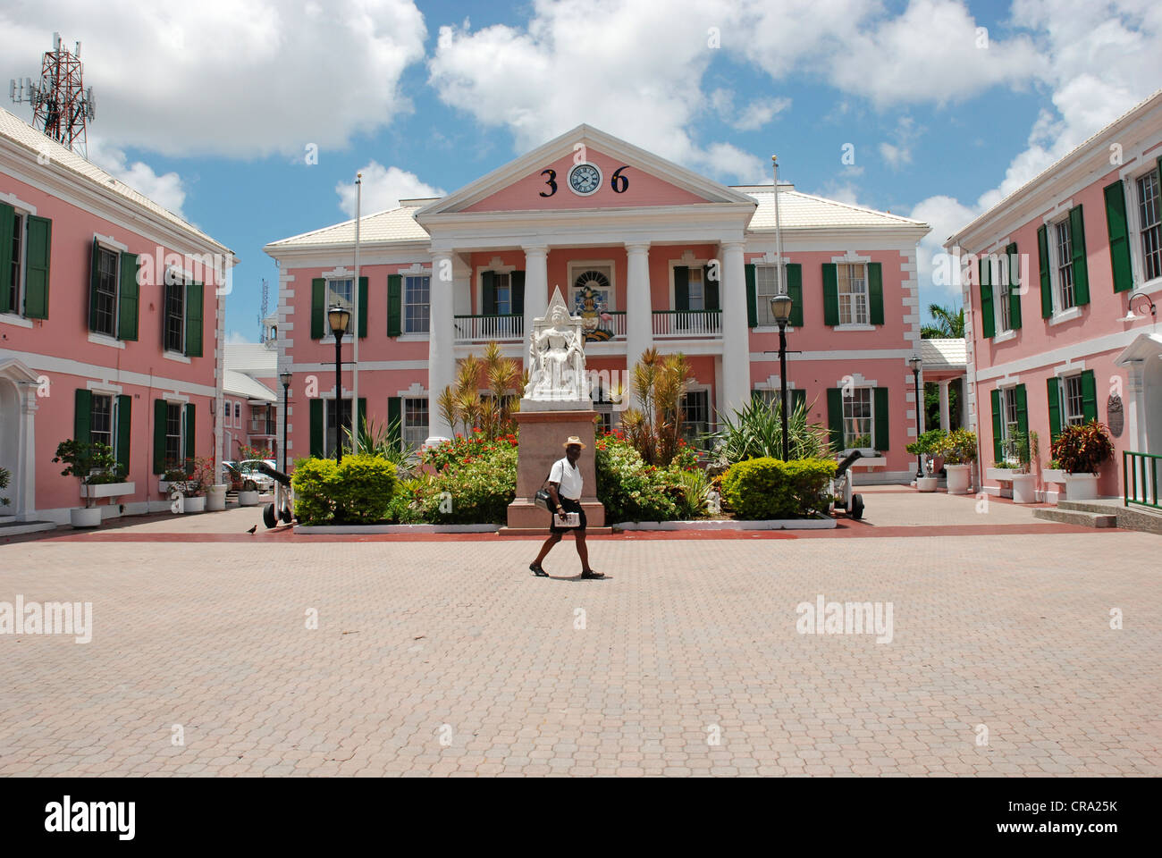 Regierung Haus, Nassau, New Providence, Bahamas Stockfoto