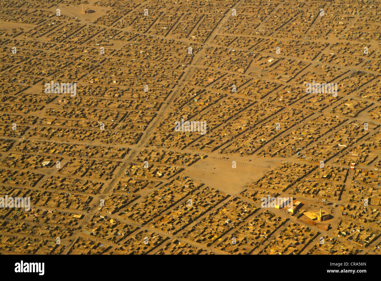 Luftaufnahme, Khartoum, Hauptstadt von Sudan, Afrika Stockfotografie - Alamy
