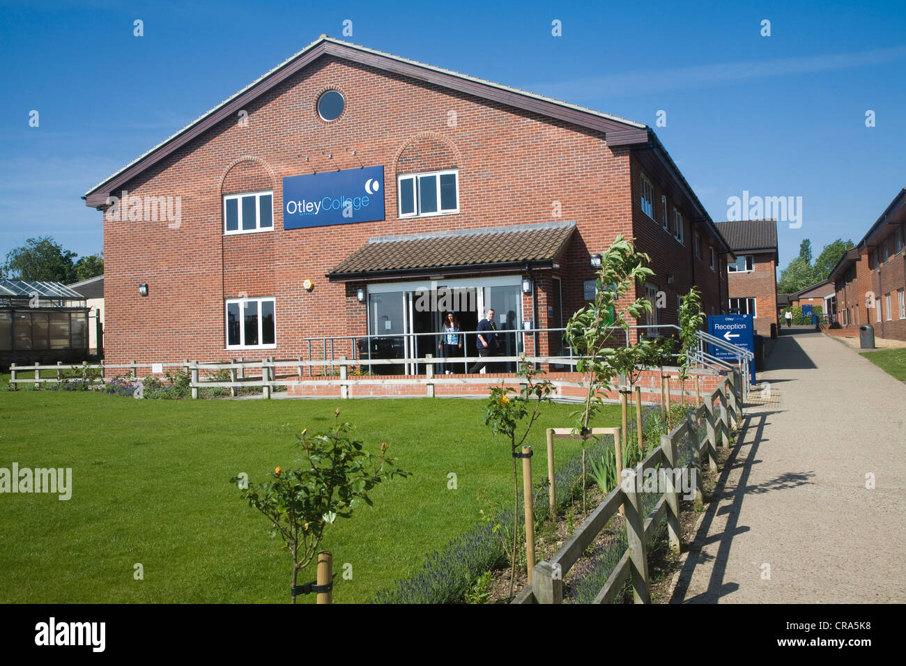 Otley Fachhochschule Weiterbildung Suffolk, England Stockfoto