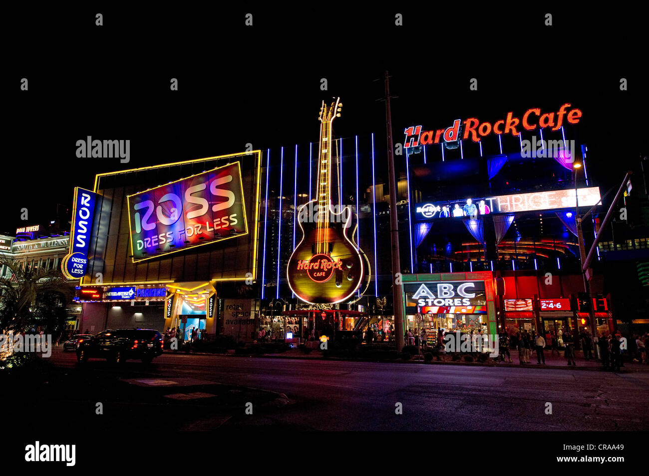 Hard Rock Cafe, Las Vegas, Nevada, USA Stockfoto