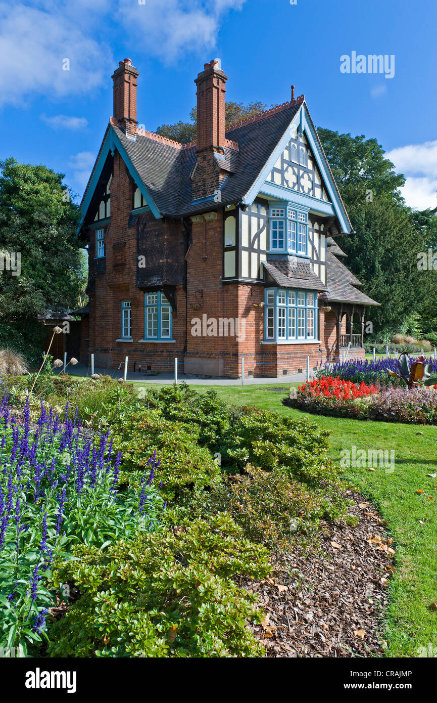 Gate Lodge, Dulwich Park, London, England, Vereinigtes Königreich, Europa Stockfoto