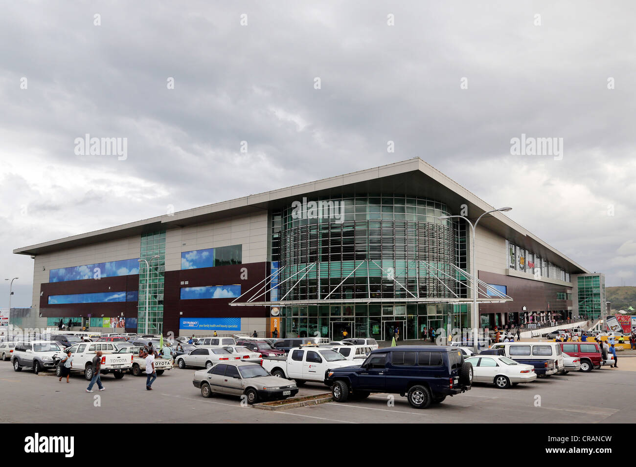 Einkaufszentrum City Vision in Port Moresby, Papua-Neu-Guinea Stockfoto
