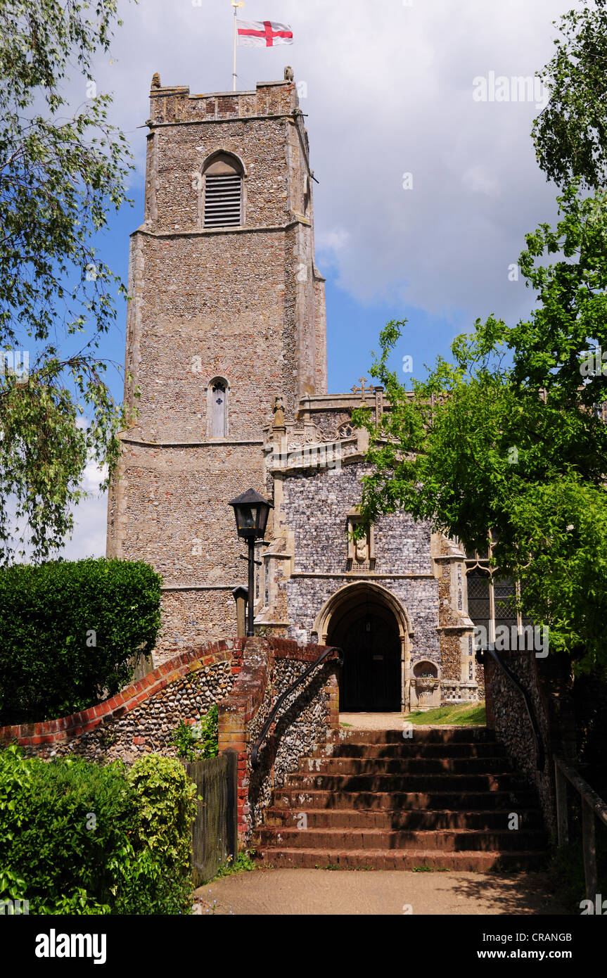 Holy Trinity Church, Blythburgh, Suffolk Stockfoto