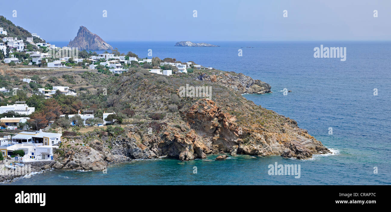Panarea Insel, Äolischen Inseln oder Liparischen Inseln, Sizilien, Süditalien, Italien, Europa Stockfoto