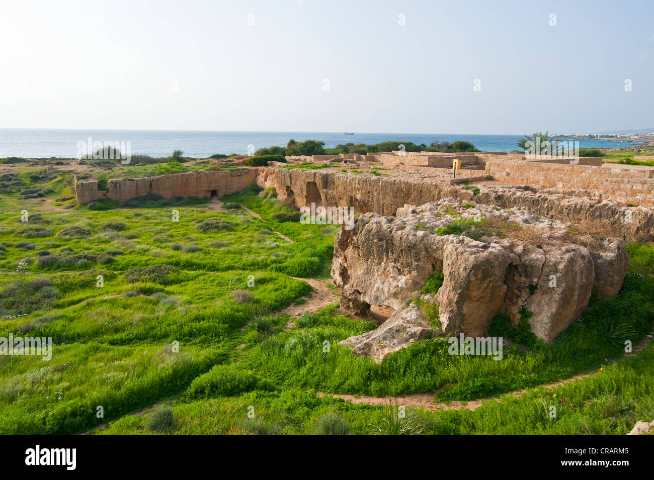 Königsgräber von Paphos, UNESCO-Weltkulturerbe, Zypern Stockfoto