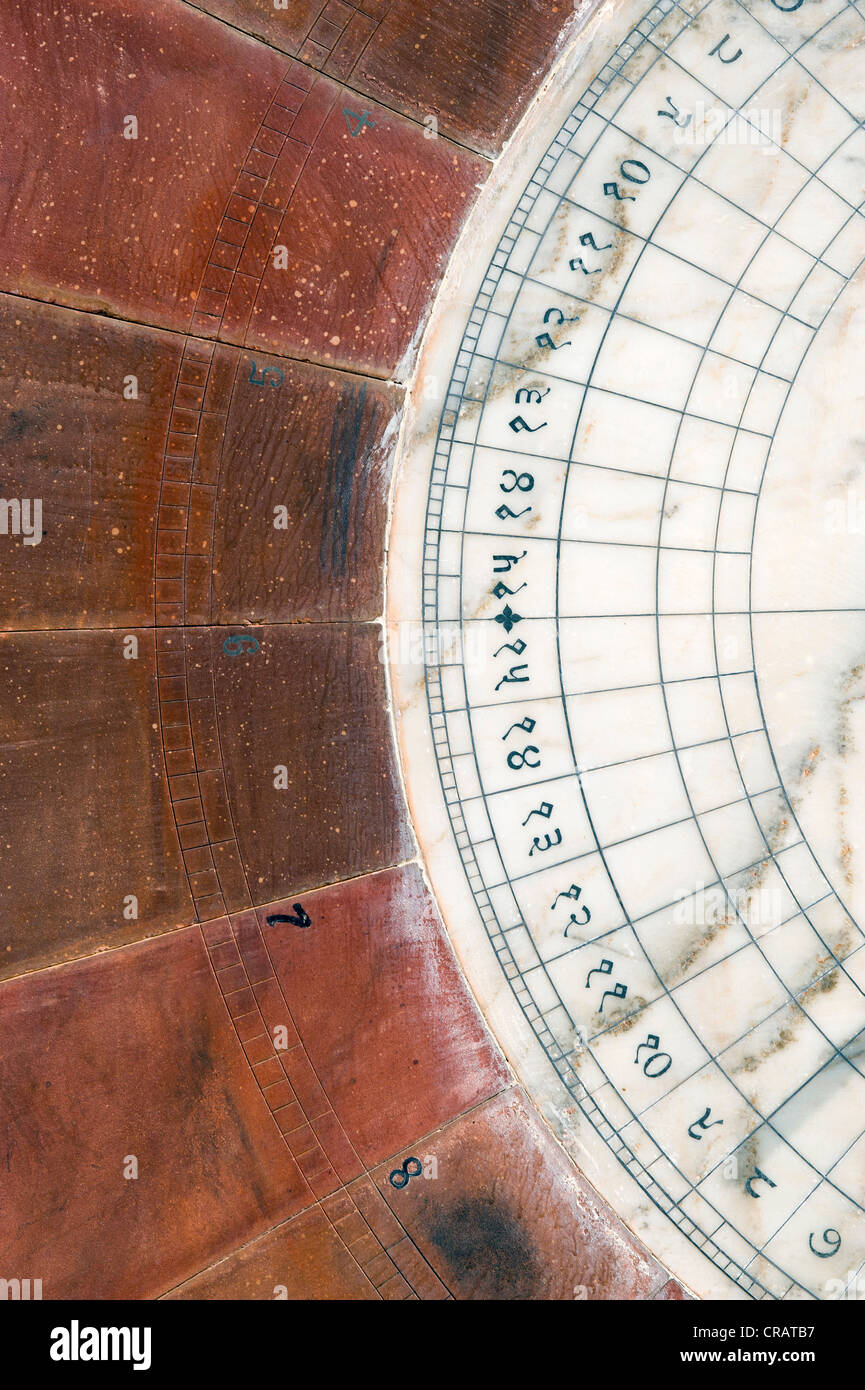 Observatorium Jantar Mantar, Jaipur, Rajasthan, Indien, Asien Stockfoto