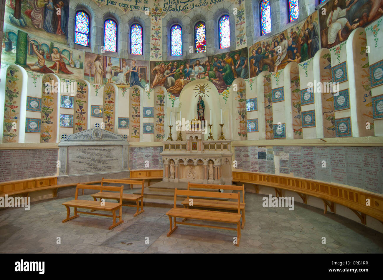 Basilika von Notre-Dame d ' Afrique, Algier, Algerien, Afrika Stockfoto