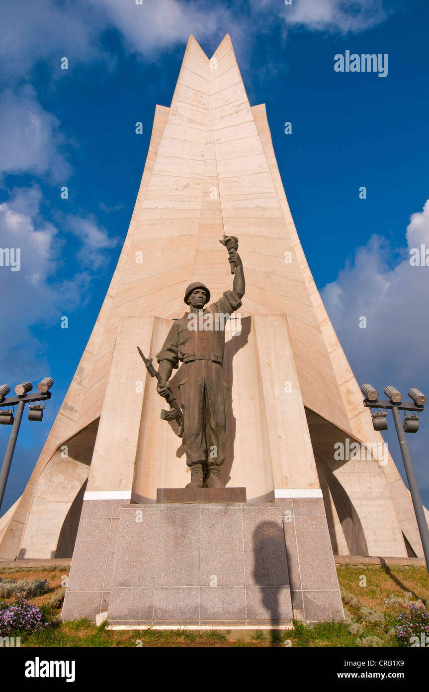 Das Monument der Märtyrer in Algier, Algerien, Afrika Stockfoto