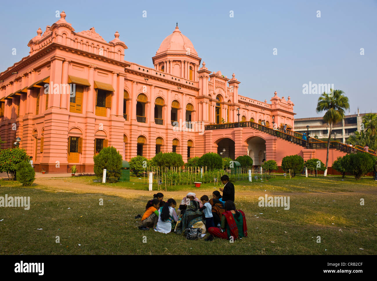 Die rosa Ahsan Manzil Palast, Dhaka, Bangladesch, Asien Stockfoto