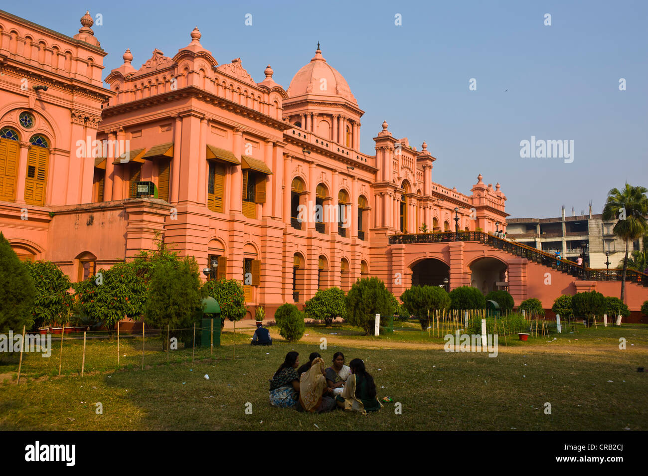 Die rosa Ahsan Manzil Palast, Dhaka, Bangladesch, Asien Stockfoto
