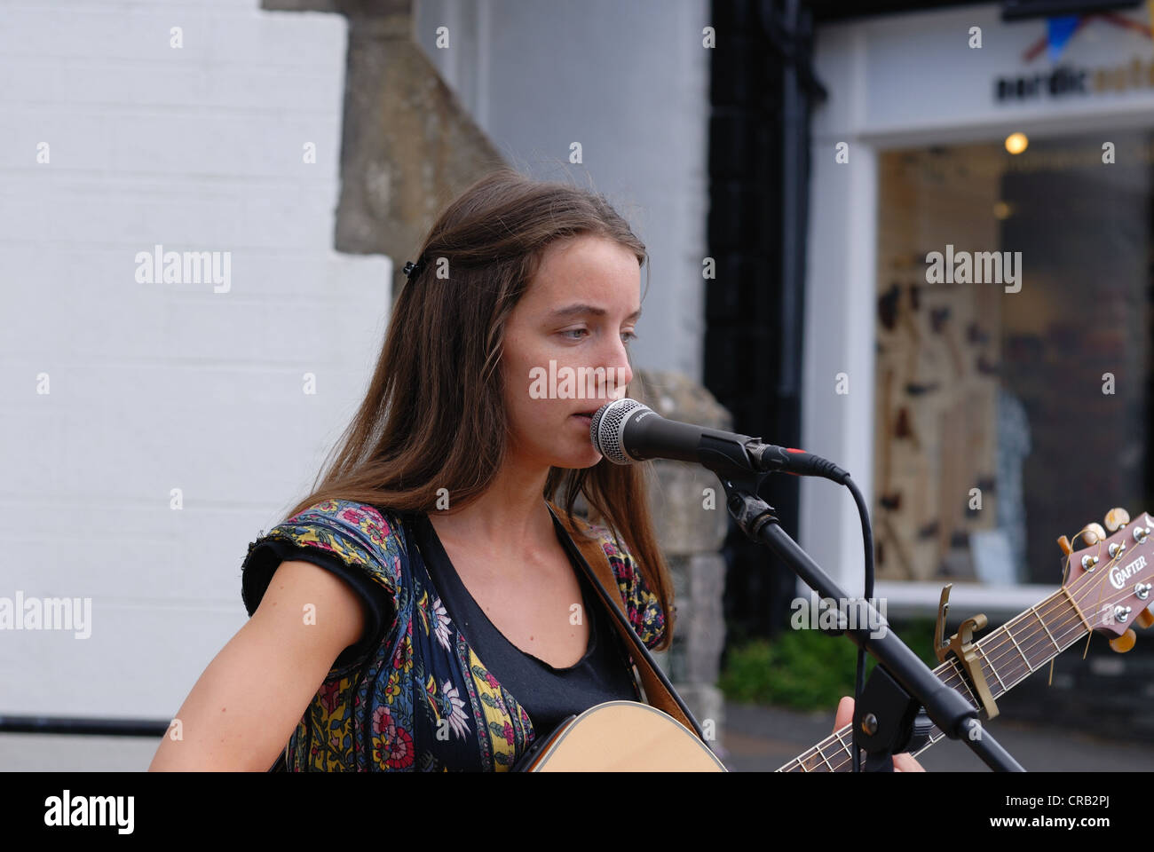 Olivia Fern, Liedermacher Stockfoto