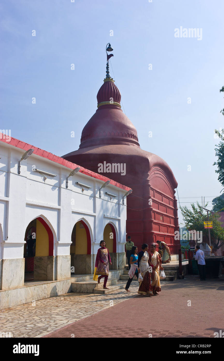 Tripura Sundari Tempel, Matabari, Tripura, Nordost-Indien, Indien, Asien Stockfoto