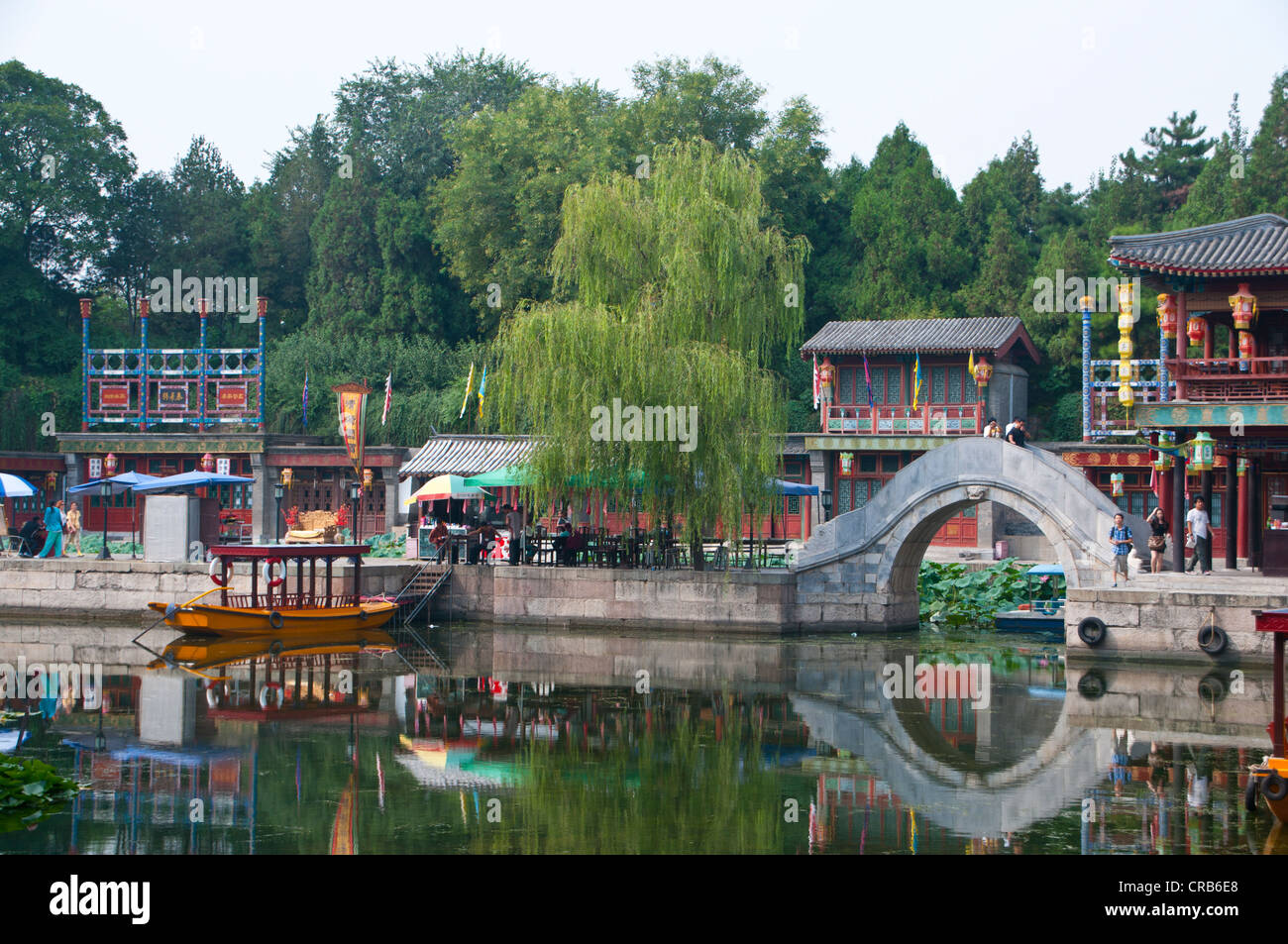 Der Sommerpalast, UNESCO-Weltkulturerbe, Peking, China, Asien Stockfoto