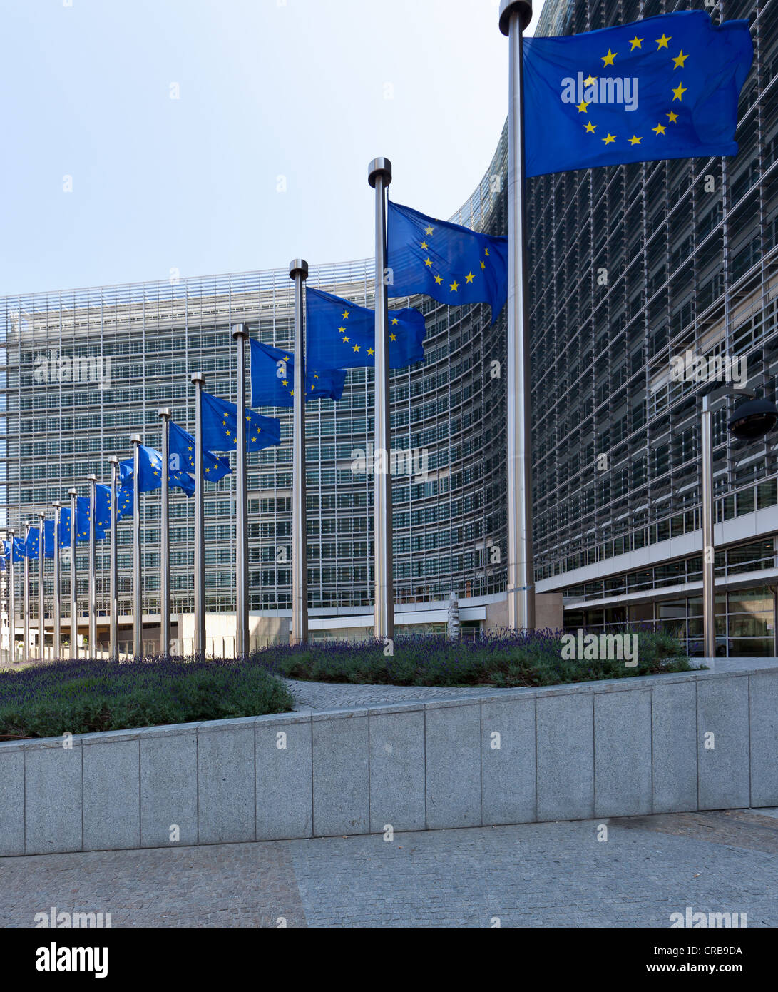 Berlaymont-Gebäude, Brüssel, Belgien, Europa, Europäische Kommission, PublicGround Stockfoto
