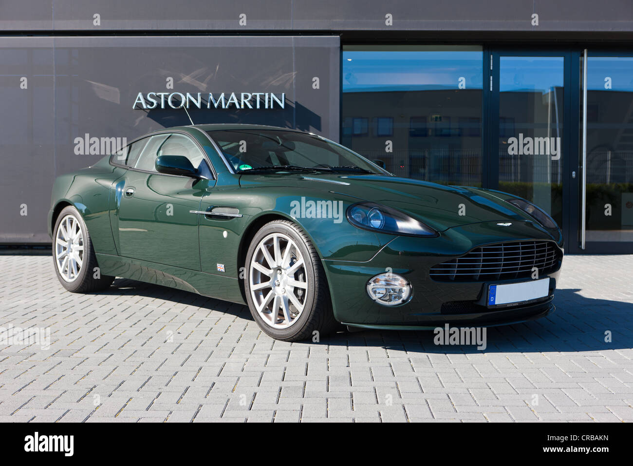 Aston Martin Vanquish S, Rennstrecke Nürburgring, Rheinland-Pfalz, Deutschland, Europa Stockfoto