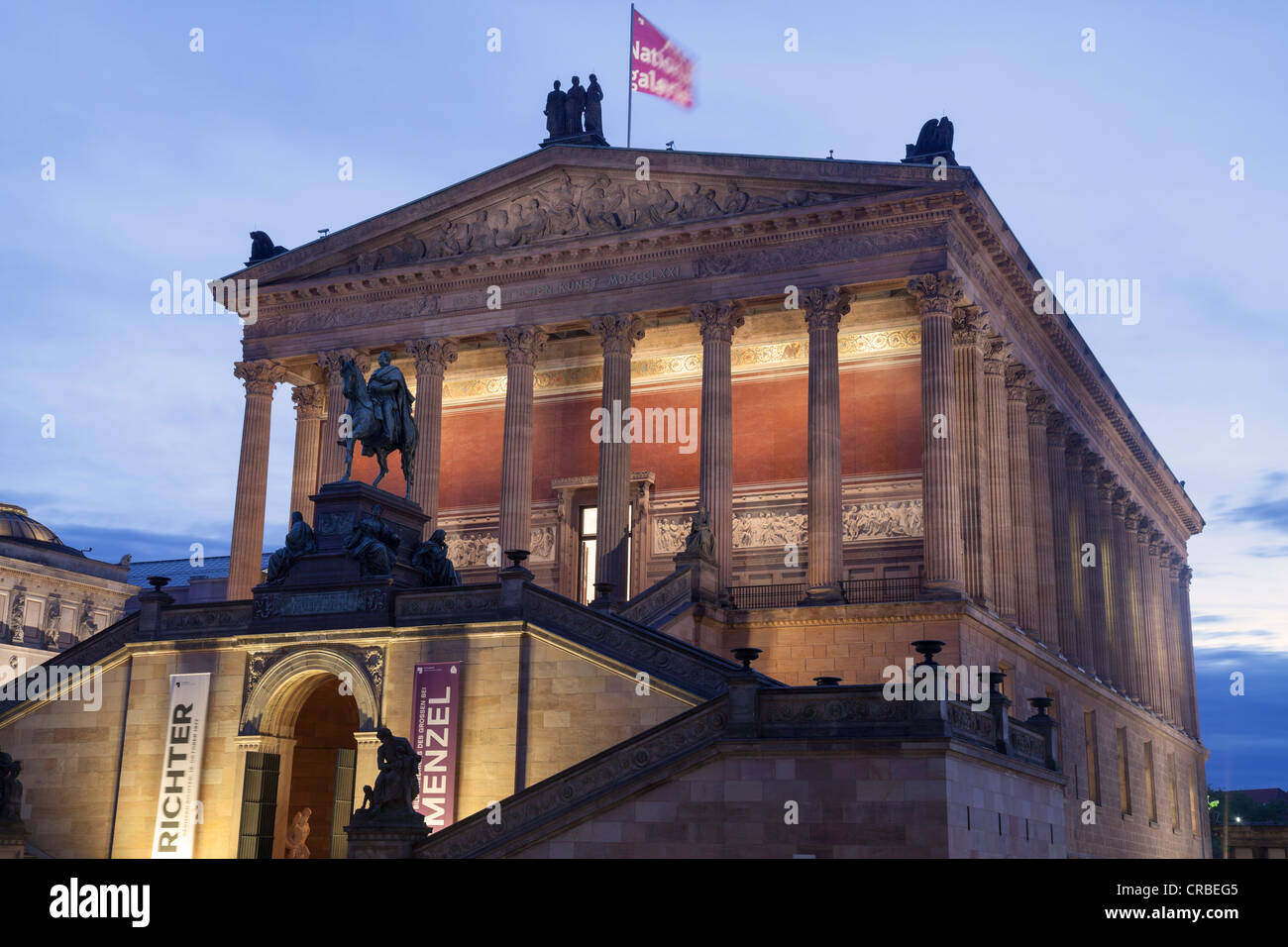 Alte Nationalgalerie, Berlin, Deutschland Stockfoto