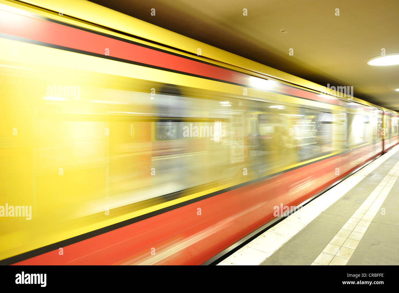 S-Bahn, Berlin, Deutschland, Europa Stockfoto
