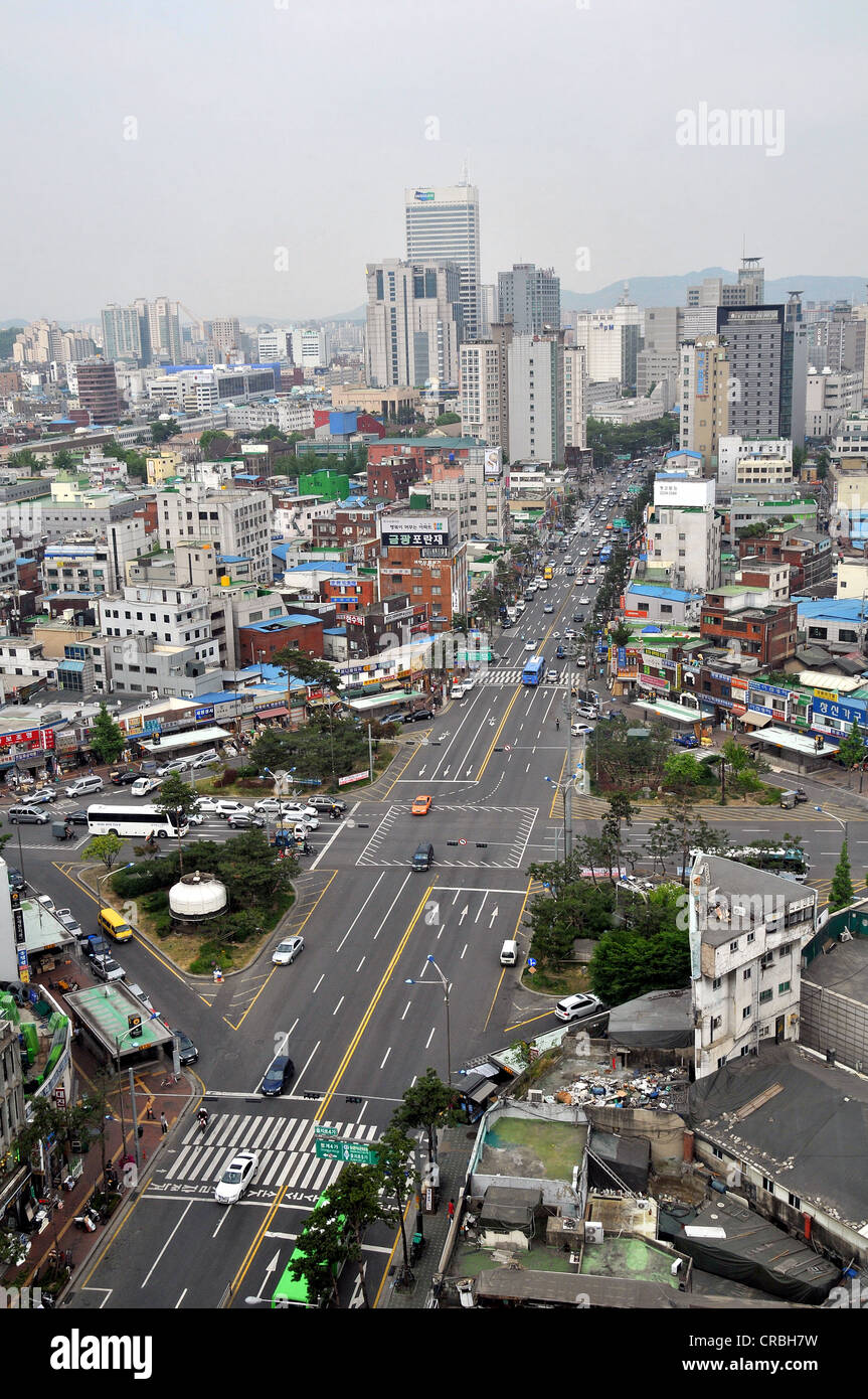 Straßenszene Euljiro 4 Altstadt Seoul Südkorea Asien Stockfoto