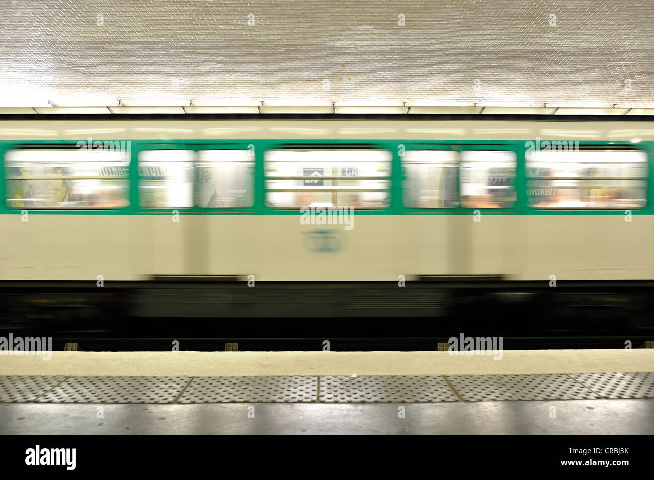 Metro, Paris, Frankreich, Europa Stockfoto, Bild: 48813511 - Alamy