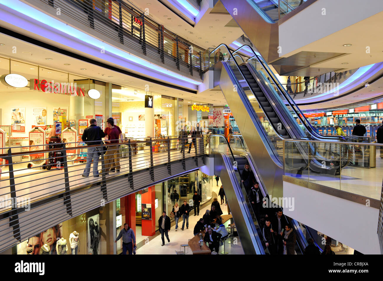 Koenigsbau Passagen Shopping Center, Stuttgart, Baden-Württemberg,  Deutschland, Europa Stockfotografie - Alamy