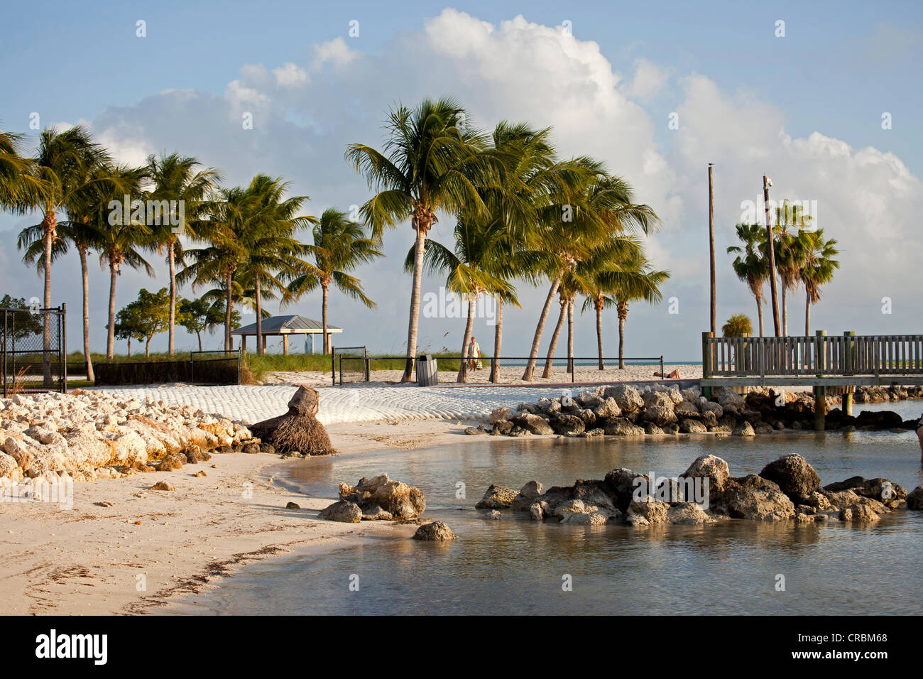 Sandy Beach, Strand Sombrero, Marathon, Florida Keys, Florida, USA Stockfoto