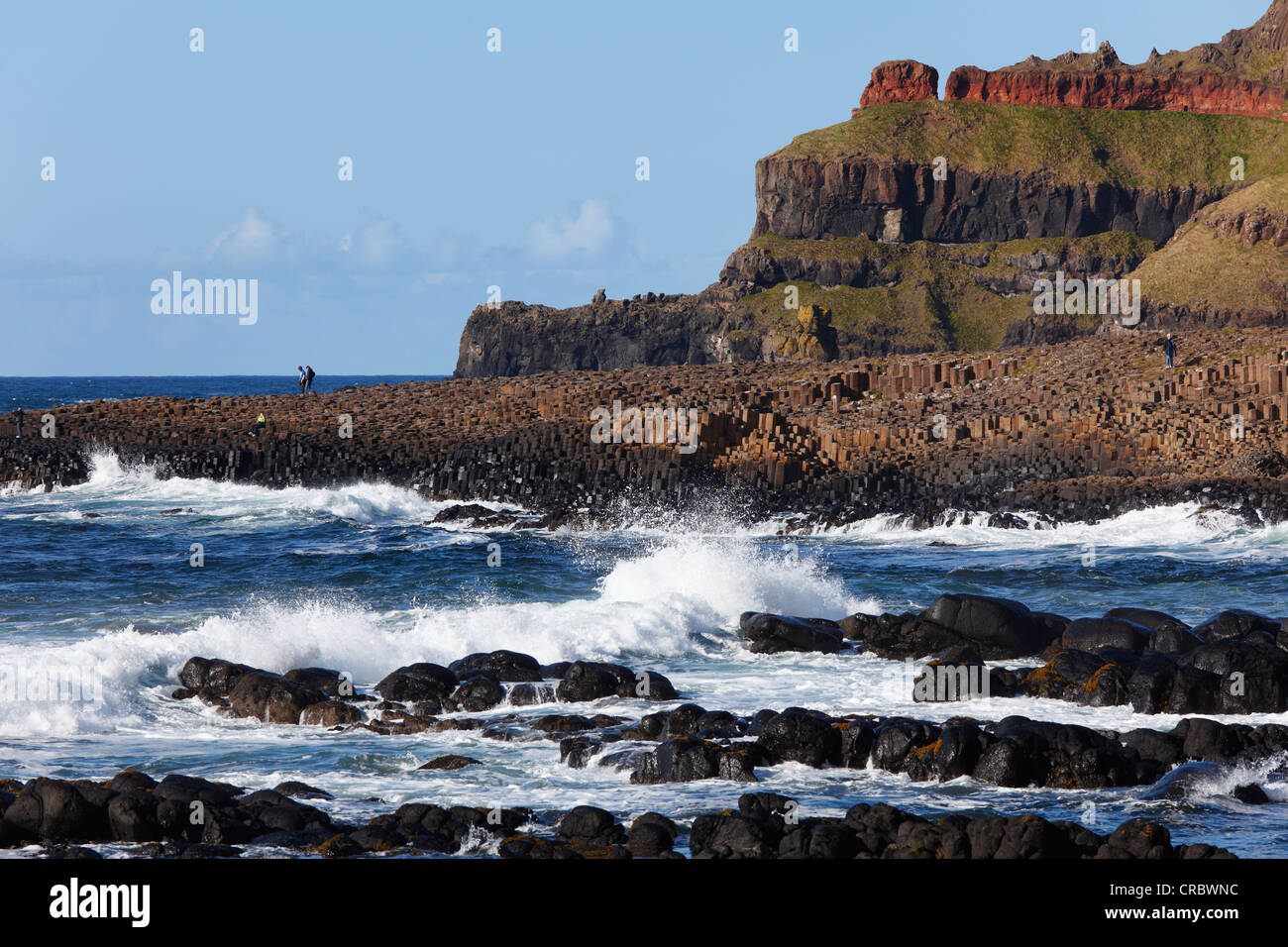 Giant's Causeway, Causeway-Küste, Antrim, Nordirland, Vereinigtes Königreich, Europa Stockfoto