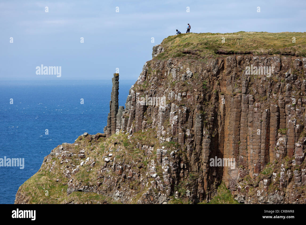 Schornsteine, Giant es Causeway, Causeway-Küste, Antrim, Nordirland, Irland, Vereinigtes Königreich, Europa Stockfoto