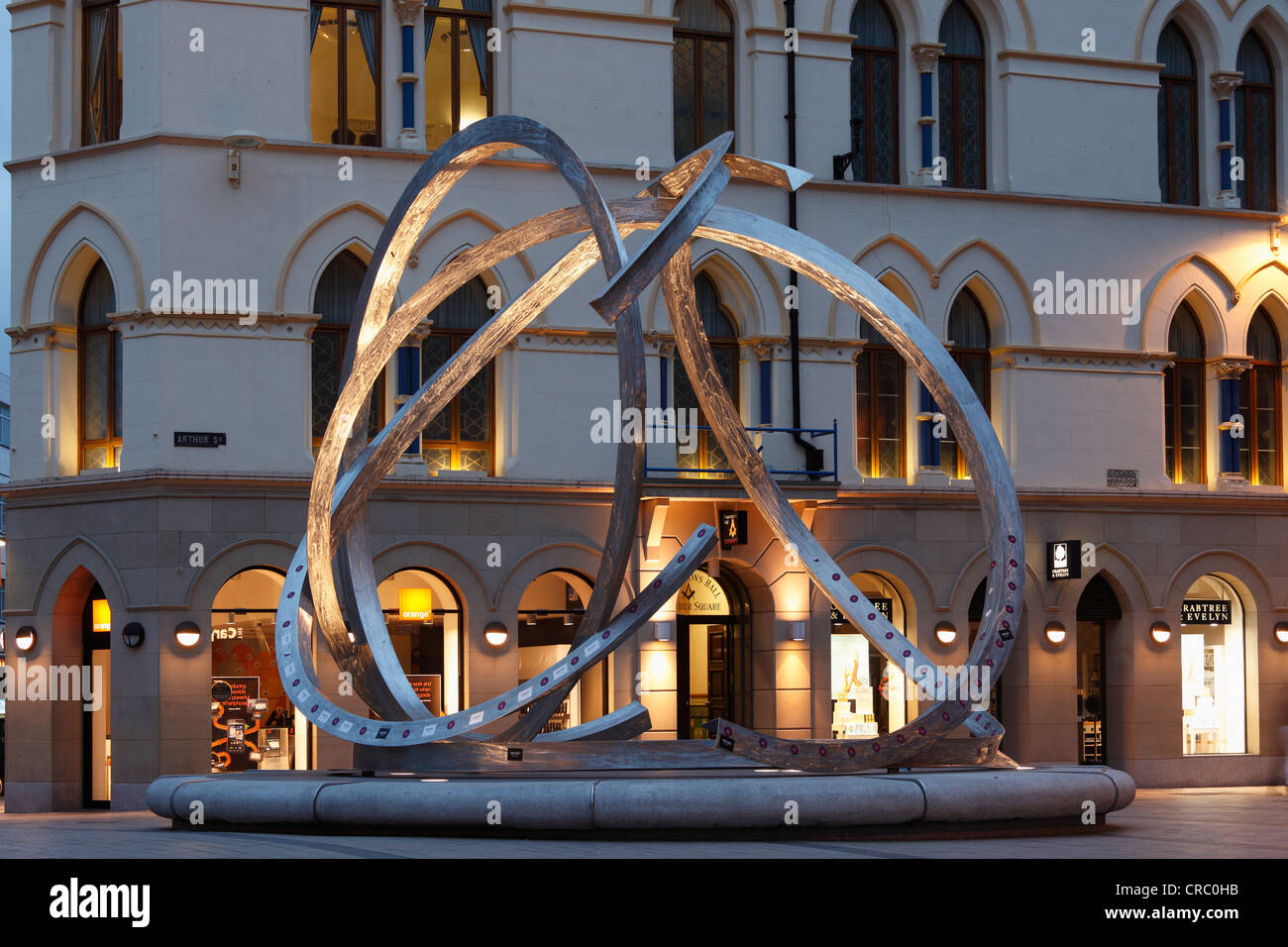 Spirit of Belfast Skulptur von Dan George, Belfast, Nordirland, Vereinigtes Königreich, Europa, PublicGround Stockfoto