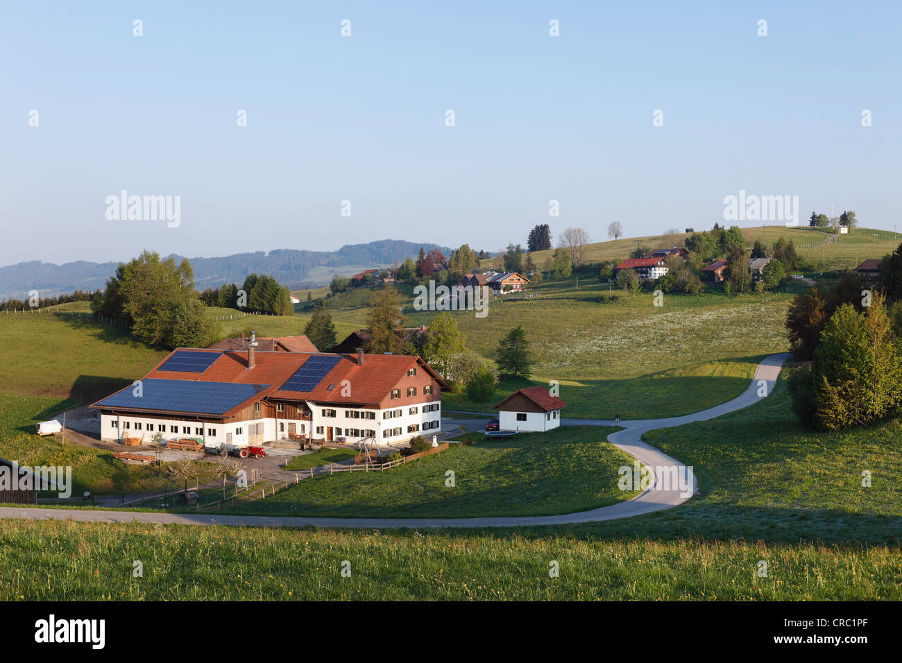 Ettensberg, Weitnau Gemeinschaft, oberen Allgäu, Allgäu, Schwaben, Bayern, Deutschland, Europa, PublicGround Stockfoto