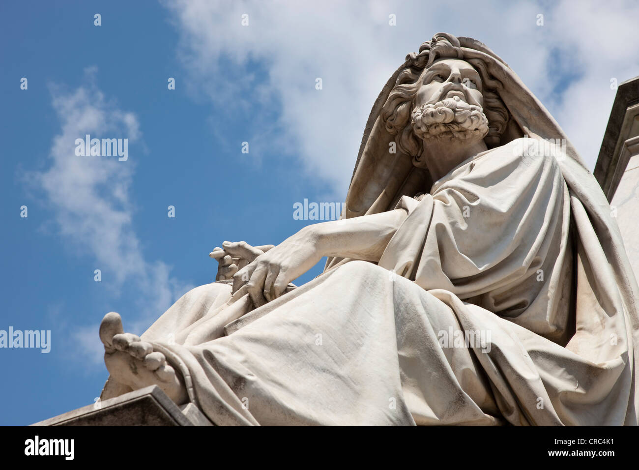 Statue an die Colonna Immacolata, Piazza Spagna, Rom, Italien, Europa Stockfoto