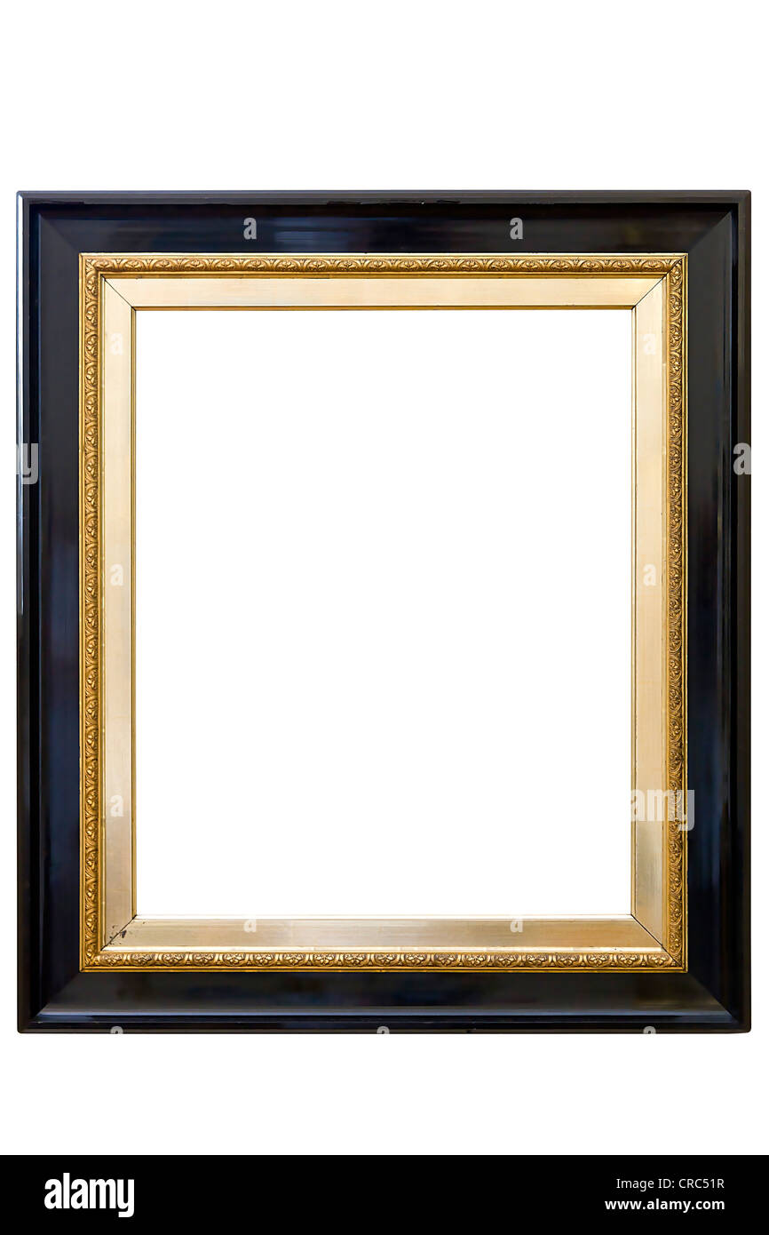 Vergoldete Bilderrahmen Stockfoto