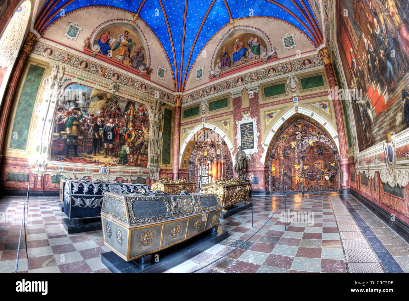 Die Kapelle von König Christian IV. von Dänemark, Roskilde Dom, Roskilde, Dänemark, Europa Stockfoto
