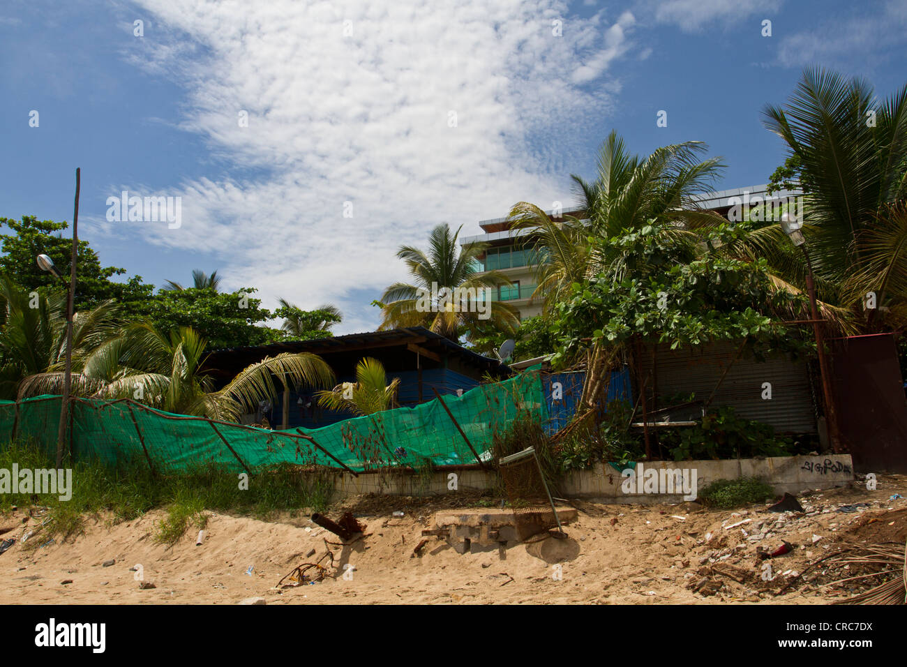 Strand auf der Insel Cabo, Luanda Angola Stockfoto