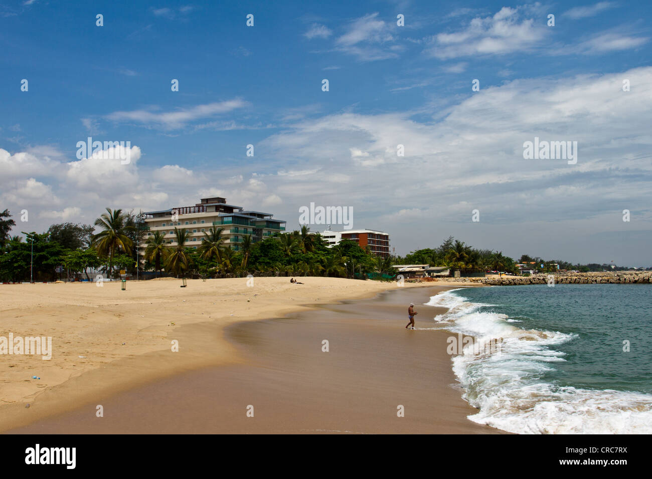 Strand auf der Insel Cabo, Luanda Angola Stockfoto