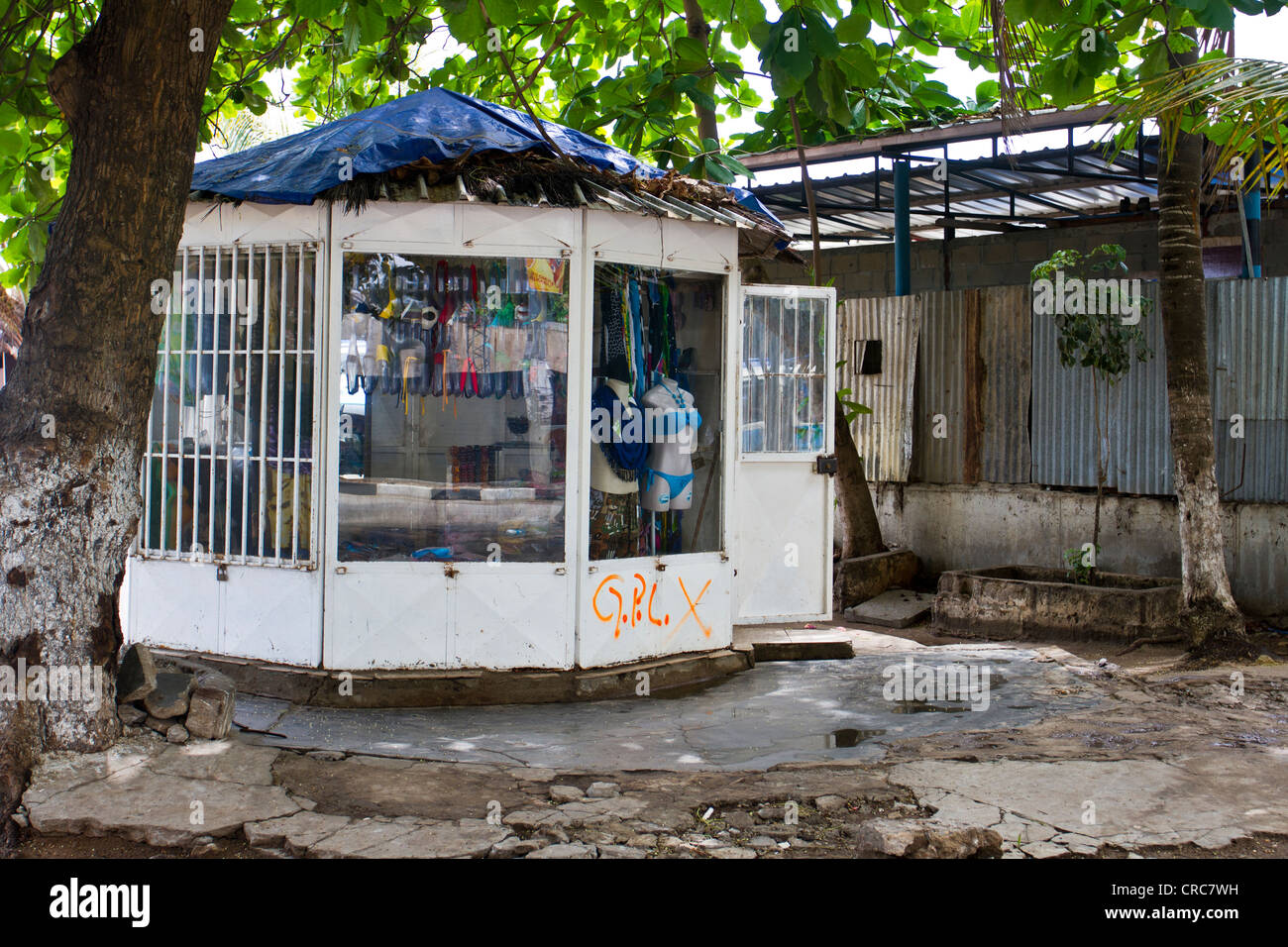 Kiosk in Cabo Insel, Luanda Angola Stockfoto