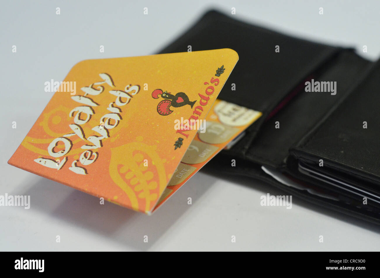 Nando Treuekarte Belohnung aus eine Brieftasche Stockfoto