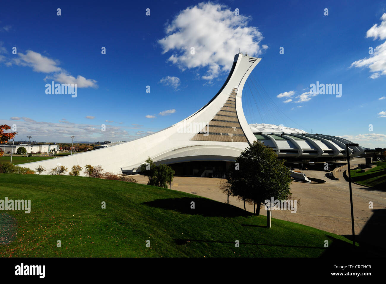 Olympiastadion Montreal, Quebec, Kanada Stockfoto Olympiastadion Montreal, Quebec, Kanada Stockfoto
