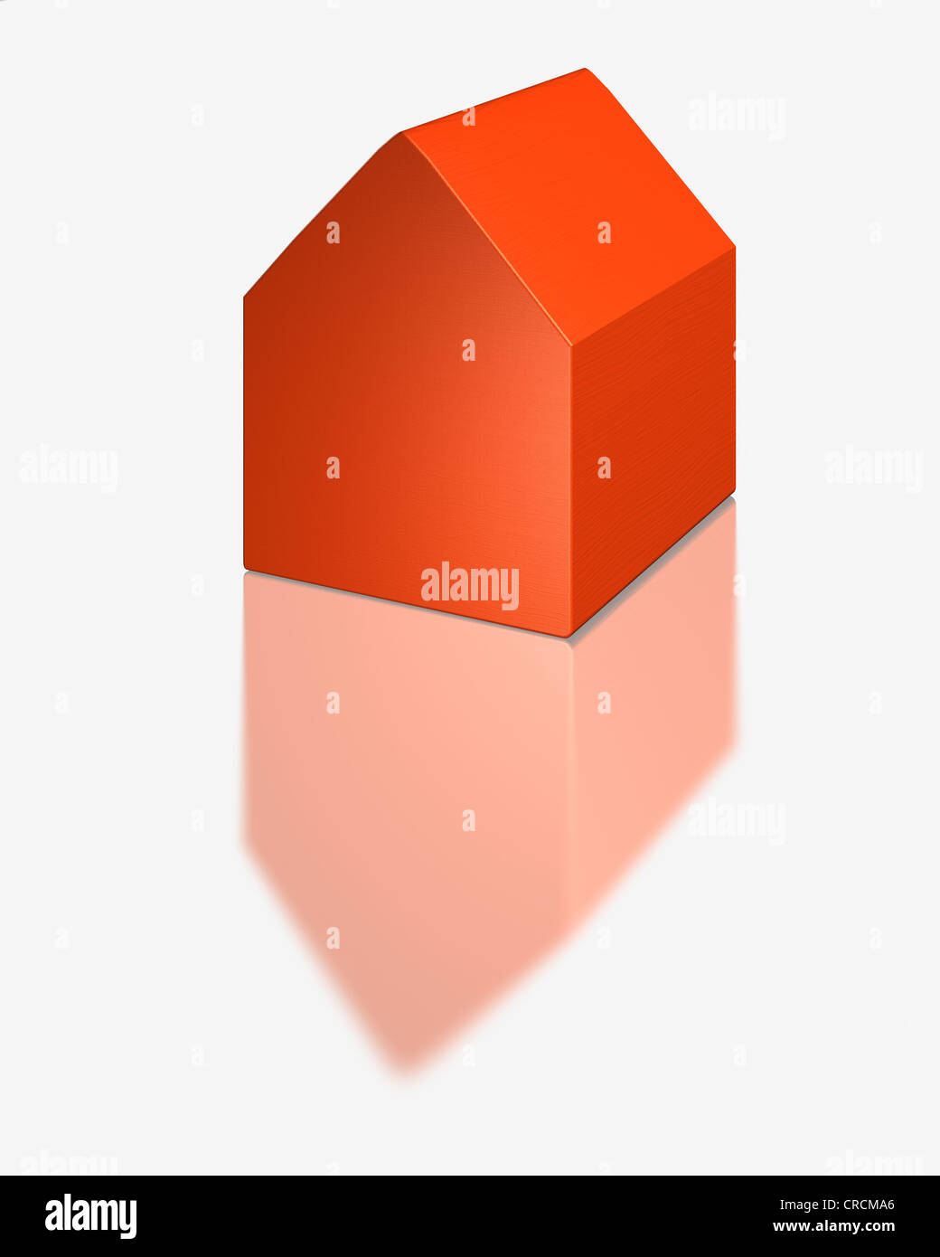 Haus, Immobilien, illustration Stockfoto