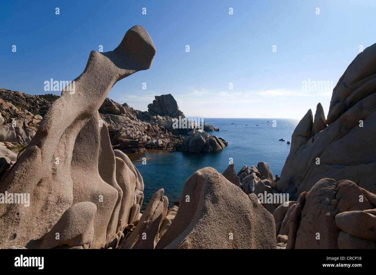 Rock-Formationen, äußere Gallura, Palau, Sardinien, Italien, Europa Stockfoto